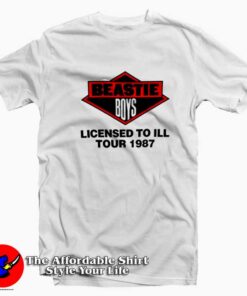 Beastie Boys Licensed to Ill Tour 1987 Unisex T-shirt