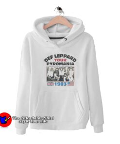 Def Leppard Pyromania Tour Unisex Hoodie