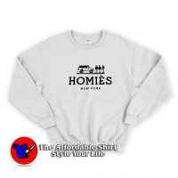 Homies New York Parodie Usa Voiture Club Star Sweatshirt