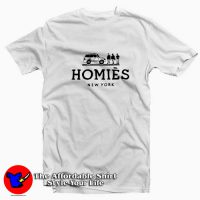 Homies New York Parodie Usa Voiture Club Star T-shirt