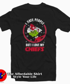 I Hate People But I Love Kansas City Chiefs T-shirt