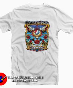 Liquid Blue Grateful Dead Flying Unisex T-shirt