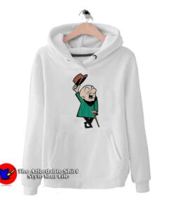Mr Magoo Retro Cartoon Character Worn Look Hoodie