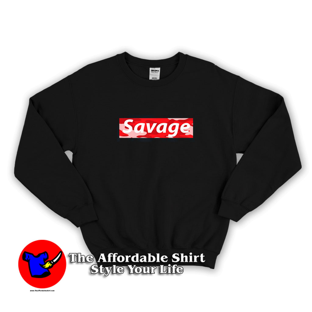 New York Red Camo Box Savage Parody Sweatshirt 510x510 image New York Red Camo Box Savage Parody Sweatshirt 510x510 New York Red Camo Box Savage Parody Sweatshirt On Sale