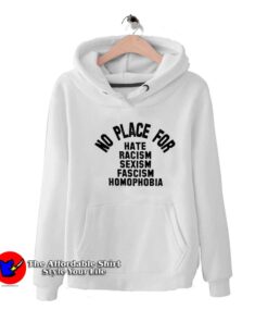 No Place For Hate Social Justice Unisex Hoodie