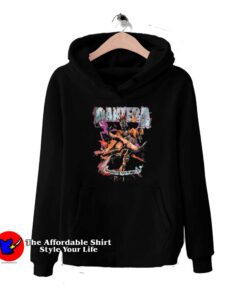 Pantera Cowboys From Hell Riding Skeleton Hoodie