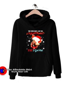 Pig You Know What I Got For Christmas Unisex Hoodie