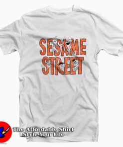 Sesame Street Characters In Letters Unisex T-shirt