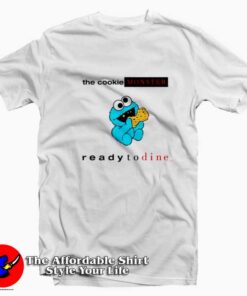 Sesame The Cookie Monster Ready to Dine Album T-shirt
