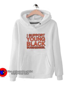 Support Young Black Business Graphic Unisex Hoodie