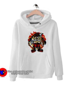 Taz Firefighter Looney Tunes Vintage Unisex Hoodie