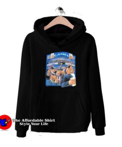Vintage Joe Camel Football Graphic Unisex Hoodie