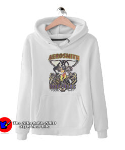 Aerosmith Nine Lives Tour Vintage Unisex Hoodie