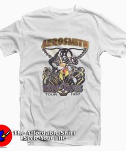 Aerosmith Nine Lives Tour Vintage Unisex T-shirt