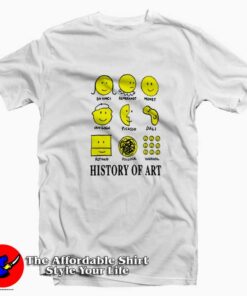 Awesome History of Art Smiley Face Unisex T-shirt