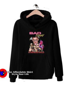 Bad Bunny El Conejo Malo 90s Bootleg Unisex Hoodie