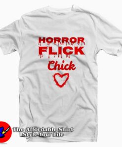 Bloody Horror Flick Chick Horror Movie Unisex T-shirt