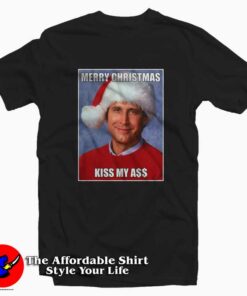 Clark Griswold Kiss My Ass Christmas Vacation T-shirt