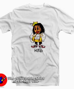 Cute J Cole KOD Disney Cartoon Retro Unisex T-shirt