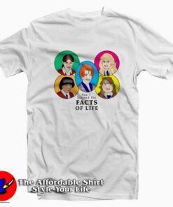 Facts Of Life Sitcom Television Series Vintage T-shirt