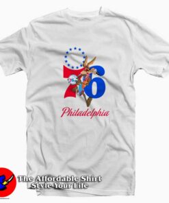 Funny Philadelphia 76ers x Space Jam Unisex T-shirt