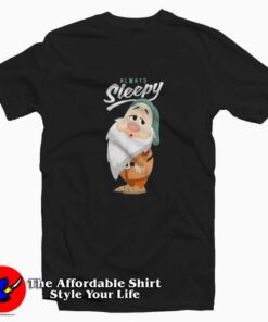 Funny The Seven Dwarfs Always Sleepy Unisex T-shirt