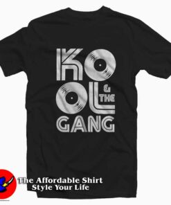 Kool & The Gang Classic Records Logo Unisex T-shirt