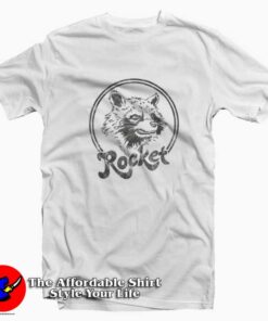 Marvel Guardians Of The Galaxy Rocket Circle T-shirt