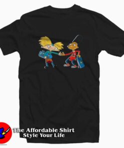 Nick Rewind Hey Arnold Cartoon Vintage Unisex T-shirt