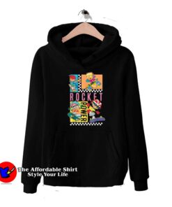 Nickelodeon Rocket Power Skateboar Group Hoodie
