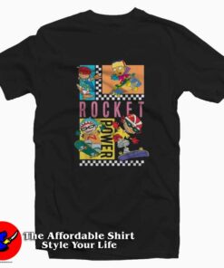 Nickelodeon Rocket Power Skateboar Group T-shirt