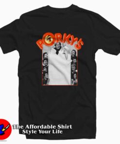 Porkys Retro Vintage Movie Graphic T-shirt