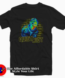 Quiet Riot Metal Health Thermal Neon Unisex T-shirt