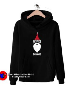 Respect The Beard Santa Claus Christmas Unisex Hoodie