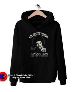 Souled Out GIL Scott Heron The Revolution Unisex Hoodie