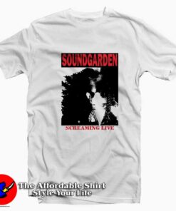 Sound Garden Screaming Live Vintage Unisex T-shirt