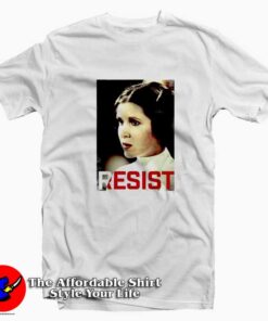 Star Wars Princess Leia RESIST Poster Graphic T-shirt