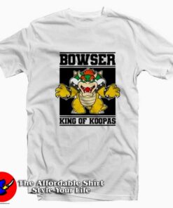 Super Mario Bowser King of Koopas Vintage T-shirt