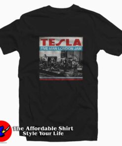 Tesla Five Man London Jam Vintage Unisex T-shirt