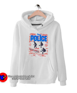 The Police Gateshead Tour 1982 Vintage Unisex Hoodie