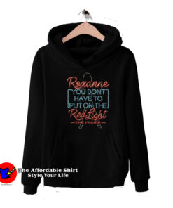 The Police Roxanne Neon Red Light Unisex Hoodie