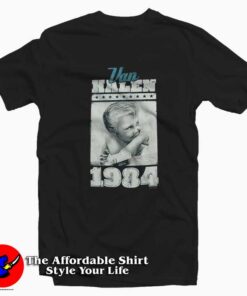 Vintage Van Hallen Halen 1984 Album Unisex T-shirt