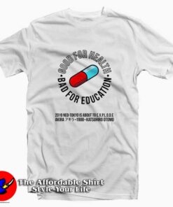 Akira Neo Tokyo Good for Health Graphic T-shirt