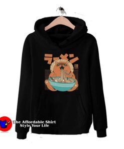 Anime Eating Tanuki Tokyo Cute Unisex Hoodie