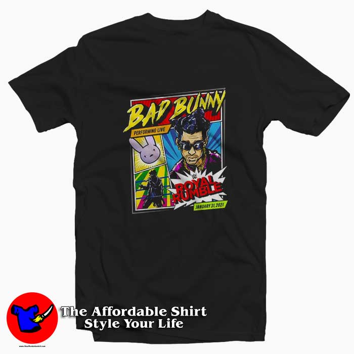Bad Bunny x Royal Rumble 2021 Special Edition T Shirt 510x510 image Bad Bunny x Royal Rumble 2021 Special Edition T Shirt 510x510 Bad Bunny x Royal Rumble 2021 Special Edition T shirt On Sale