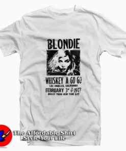 Blondie Debbie Harry Funny Cool Vintage T-shirt