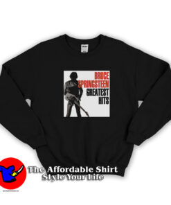 Bruce Springsteen Greatest Hits Album Cover Sweatshirt