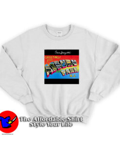 Bruce Springsteen Park Nj Album Cover Sweatshirt
