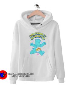 Care Bears Emotionally Exhausted Funny Hoodie