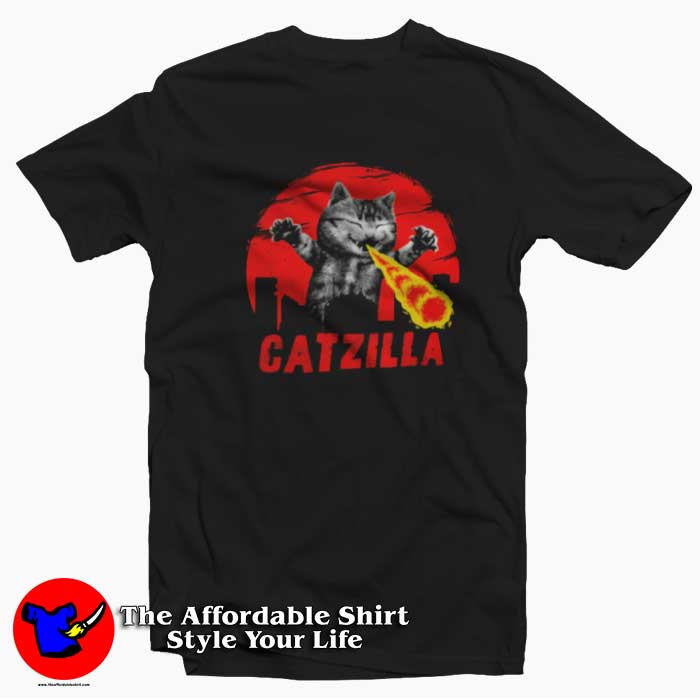 Catzilla Funny Cat Funny Vintage Parody Unisex T Shirt 510x510 image Catzilla Funny Cat Funny Vintage Parody Unisex T Shirt 510x510 Catzilla Funny Cat Funny Vintage Parody Unisex T shirt On Sale